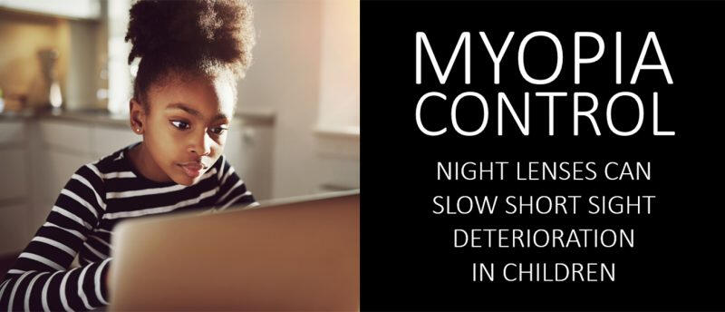 Myopia control lenses can slow down progression in children and give adults freedom from glasses